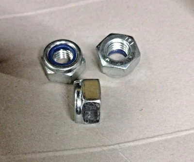 Mutter M10 selbstsichernd Stahl galv. verzinkt - M10x1,5 - Bild 1 von 2