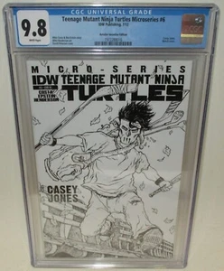 Teenage Mutant Ninja Turtles MicroSeries #6 IDW 2012 RI Casey Jones CGC 9.8 NM/M - Picture 1 of 4