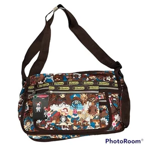 LESPORTSAC Tokidoki Eco Mondo Crossbody * Missing Key Chain Qee - Picture 1 of 12