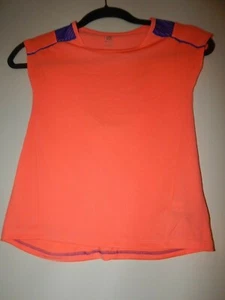 LITTLE GIRLS SIZE S Small 6/6X Pink ATHLETIC Short SLEEVE SHIRT by Champion - Picture 1 of 4