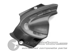 DUCATI MONSTER 696 796 1100 1100S 1100EVO CARBON FIBER PINION COVER - Picture 1 of 4