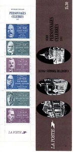 Carnet Commémoratif BC2460 "médecins et biologistes" Timbres neufs ** Année 1987 - Imagen 1 de 1