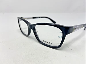 Marco de gafas de plástico negro mate Guess GU2561 001 50-15-135 BU45 - Imagen 1 de 8