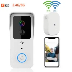 5G WiFi Smart Doorbell, Wireless Video Security Camera Door Bell Ring Intercom~ - Picture 1 of 13