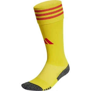 Adidas Aeroready Adi 23 Football Socks UK 4.5 - 5.5 Yellow /Red EU37-39 New - Picture 1 of 1