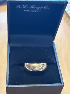fede nuziale donna oro 14 kt taglia 7,25 - Foto 1 di 4