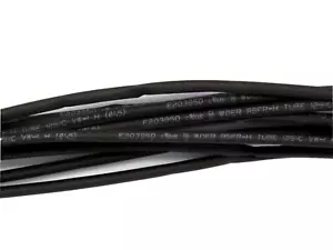 1m Tubo Retráctil de Calor 125 Celsius Cable Envolvente Negro Diámetro 1.5mm E203950 - Imagen 1 de 5