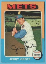 1975 Topps Jerry Grote New York Mets #158