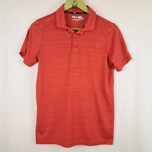Fila Sport Live In Motion Boy T Shirt Active Polo Red Size XL 18/20 - Picture 1 of 9