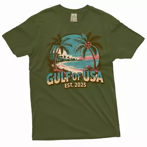 Gulf of USA T-shirt Gulf of Mexico new name Trump Gulf of America Patriotic Tee - Picture 1 of 8