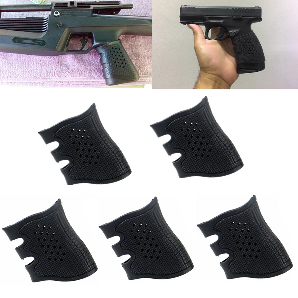 Tactical Pistol Rubber Grip Holster Sleeve Anti Slip Glove For Most Glock Pistol - Image 1 of 4