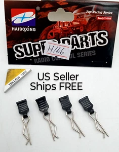 HBX Haiboxing RC 3100A 3101A Karosserieclips mit Zuglaschen H166 Versand KOSTENLOSER US-Verkäufer - Bild 1 von 6
