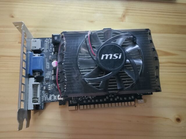 MSI NVIDIA GeForce GT 740 Graphic Card, 2 GB DDR3 SDRAM 