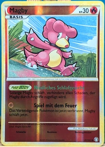 POKEMON - Triumph - Magby - 41/102 - REVERSE HOLO - alemán - Imagen 1 de 2