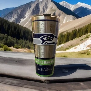 Tervis Edge 20oz Stainless Steel Tumbler - NFL - Seattle Seahawks - MUG - Picture 1 of 4