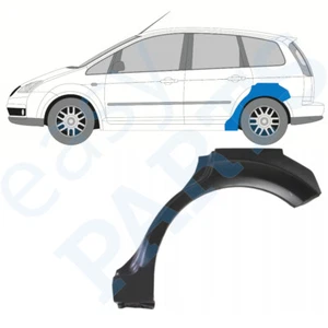 Guardabarros trasero chapa de reparación/izquierdo para Ford Focus C-Max 2003-2007 - Imagen 1 de 2