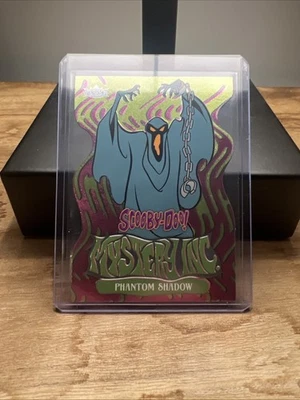 PHANTOM SHADOW MI-22 2025 Fleer Scooby-Doo MYSTERY INC'd DIE CUT - Image 1 of 2