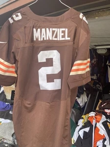 Johnny Manziel#2 Jersey Nike Cleveland Browns NFL On Field Stiched SZ 52 - Picture 1 of 5