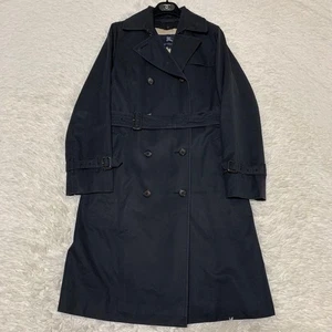 Burberry London Nova Check Trenchcoat schwarz Gr. M mit Wollfutter 95 cm Länge - Bild 1 von 22