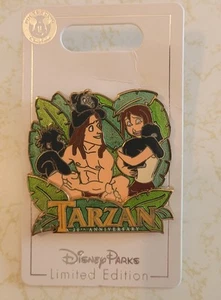 Prendedor 3D Disney 2019 20 aniversario Tarzán y Jane LE NUEVO - Imagen 1 de 3