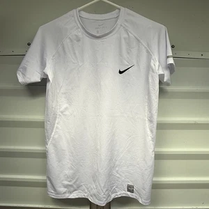 Nike Pro Combat Dri-fit Performance T-Shirt Uomo Taglia Large Bianco - Foto 1 di 12