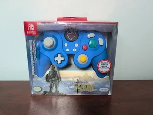 Nintendo Switch PDP Wired Fight Pad Pro Zelda Breath of the Wild Blue - Picture 1 of 3