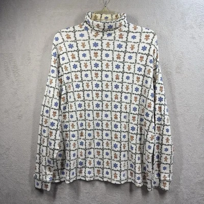 Classic Elements Holiday Christmas gola alta vintage feminino 20/22W pão de gengibre - Imagem 1 de 4