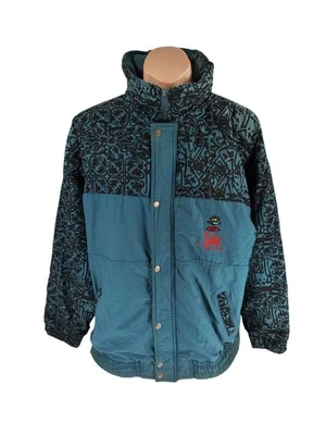 Ripcurl Vintage Bomber Beach Embroidered Surf Hooded Jacket Men's Size XL 90s - Image 1 of 4