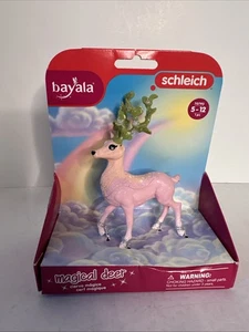New Old Stock - Schleich bayala Magical Deer, Pink & Green, 70793, Ages 5-12 - Picture 1 of 3