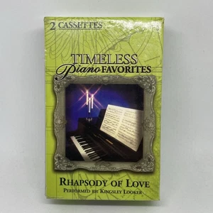 Kingsley Looker – Timeless Piano Favorites Rhapsody of Love 2 Cassette Set 1998 - Picture 1 of 5