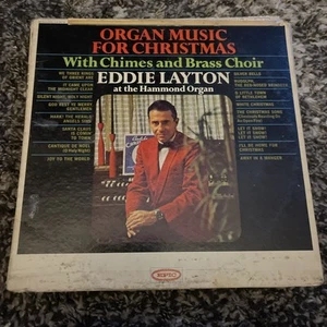 Eddie Layton - Organ Music For Christmas With Chimes And Brass ( Epic LN 24118) - Picture 1 of 9