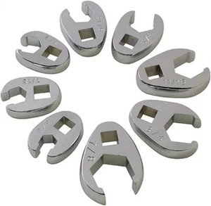 SUNEX TOOLS 9708 3/8-Inch Drive Fractional Crowfoot Flare Nut SAE, Silver - Picture 1 of 7