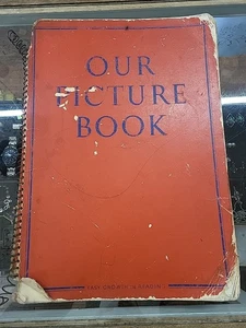 Vintage OUR PICTURE BOOK Easy Growth In Reading Large Page 18”x13” 1940 - Picture 1 of 13