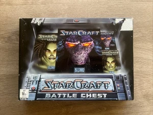 StarCraft Battle Chest Big Box PC Game Brood Wars Expansion Pack Complete - Picture 1 of 3