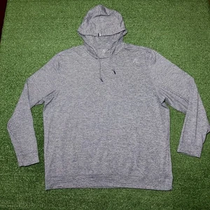 Rhoback Hesi Performance Hoodie Pullover Golf Blue Heather XXL Mens 2XL - Picture 1 of 7