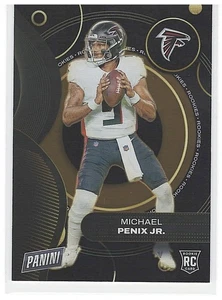 Tarjeta de novato naranja Michael Penix Jr jugador del día Panini 2024 #'d/199 - Imagen 1 de 1