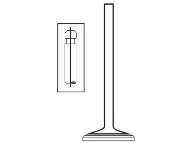 Válvula de admisión 98PBYK13 para Nissan Pulsar Sentra 1983 1984 1985 1986 1987 1988 Foto 1 de 1