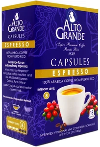 Cápsulas Super Premium para Máquinas Nespresso, Café 100% Arábica de P - Imagen 1 de 12