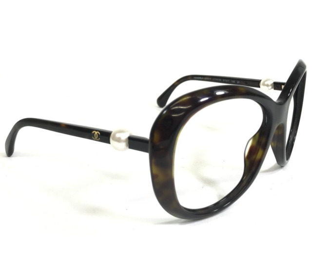 Chanel Square Sunglasses CH5417 54 Brown & Black & Beige