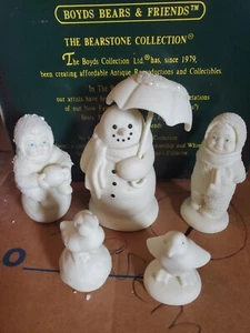 Snowbabies Jolly Friends Forevermore Juego de 5 piezas SIN ÁRBOLES Departamento 56 NIEVE Incluida - Imagen 1 de 6