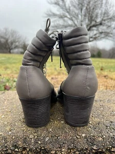 Charolette Russe Gray Baxter Boots With Heel Size 10  Never worn   - Picture 1 of 5