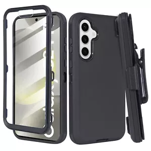 Per Samsung Galaxy S24 FE custodia antiurto clip da cintura integrata cover schermo - Foto 1 di 61