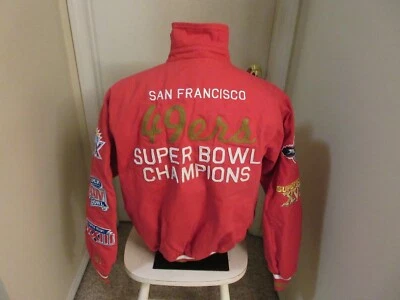 Chaqueta de 5 campeones del Super Bowl de los San Francisco 49ers Foto 1 de 4