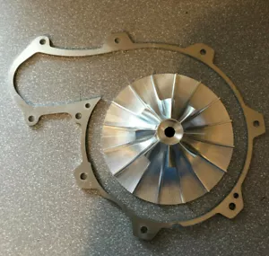 SEADOO 185 215 UPGRADED BILLET SUPERCHARGER WHEEL AND 3MM SPACER - Picture 1 of 3