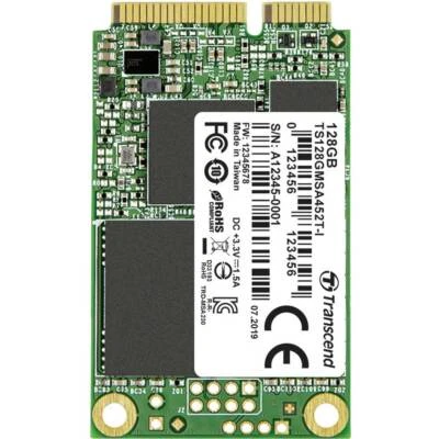 Transcend MSA452T-I 128 GB Interne mSATA SSD SATA 6 Gb/s TS128GMSA452T-I - Bild 1 von 2