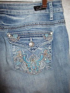 Women's, Earl Jean Straight Leg Denim, Jeans, Size 12 - Picture 1 of 4