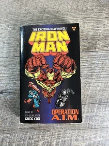 Iron Man Operation A.I.M. Greg Cox Taschenbuch Sammler 1. Auflage Marvel 1996 - Bild 1 von 4