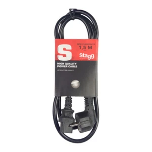 Cable de alimentación STAG SPW1,5IECFPEU15 1x IEC 60320 - 1x Schuko CEE 7/7 ❘ 1,5m - Imagen 1 de 1