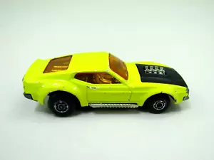 VTG 1972 Matchbox Lesney Superfast No 44 Boss Mustang England Diecast Car Yellow - Picture 1 of 7