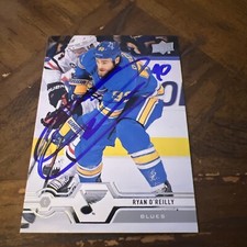 Ryan Oreilly Signed Card